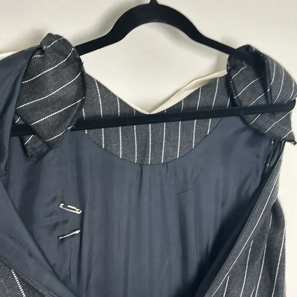 Vintage Talbots Career Dress Working Girl Wednesday Adams Costume Size 12 - Picture 13 of 14